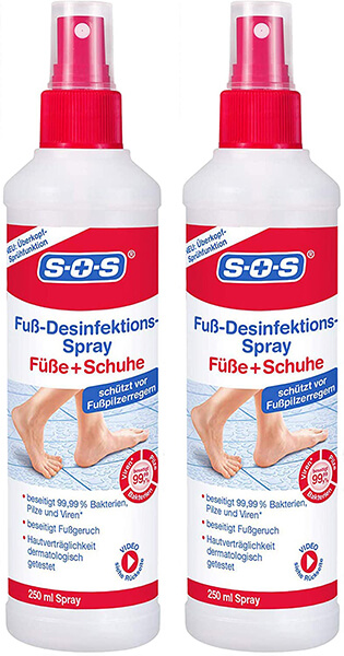 SOS Fuß-Des­in­fektions-Spray